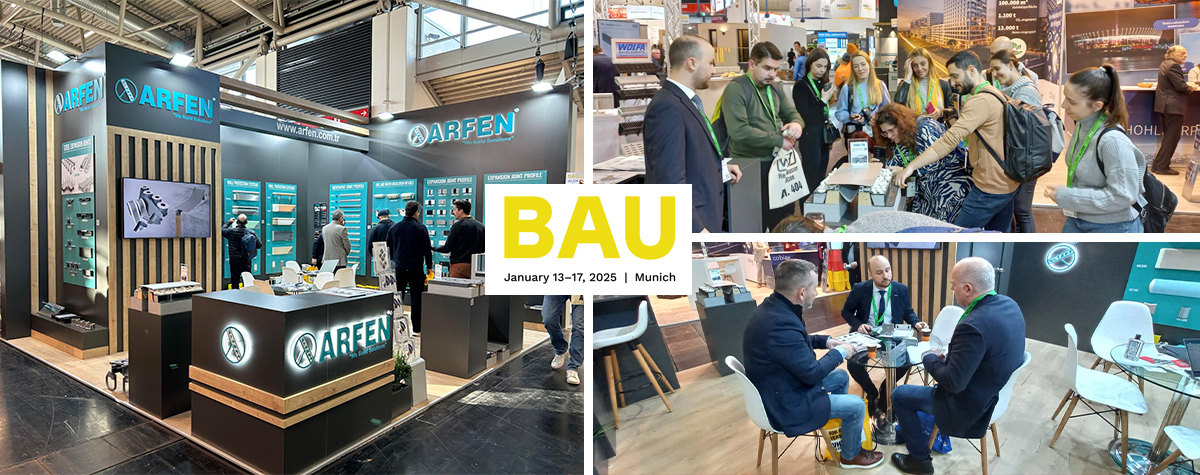 ARFEN at BAU 2025 in Munich with Innovative Solutions!